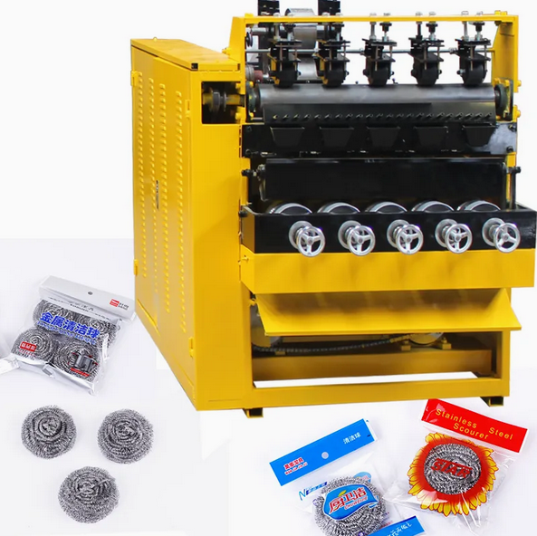 Машина изготовления скруббера из нержавеющей стали на MasterScourer.com